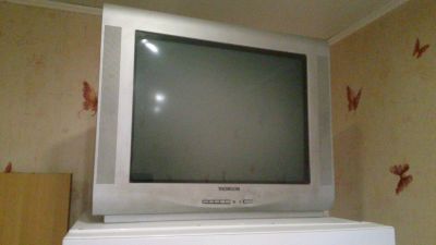 Лот: 14933580. Фото: 1. Телевизор ламповый цветной 54... Телевизоры