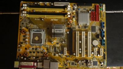 Лот: 6442367. Фото: 1. Мат. плата Asus p5b. Материнские платы