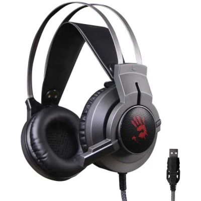 Лот: 25014237. Фото: 1. Игровая гарнитура A4Tech Bloody... Акустические системы