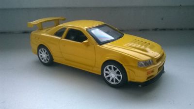 Лот: 4954124. Фото: 1. Модель Nissan Skyline r34 GTR. Автомоделизм