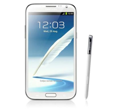 Лот: 3687221. Фото: 1. samsung galaxy Note2 белый. Смартфоны