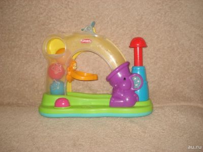 Лот: 9781279. Фото: 1. слоник с шариками playscool. Развивающие