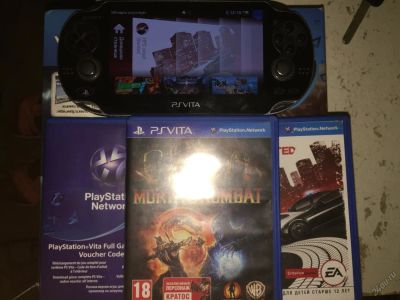 Лот: 7323101. Фото: 1. PSP vita PCH-1108 3G. Игровые приставки, консоли
