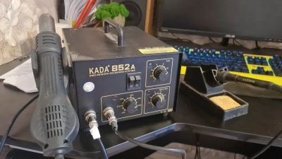 Лот: 20357374. Фото: 1. Паяльная станция kada 852a. Радиолюбительский инструмент