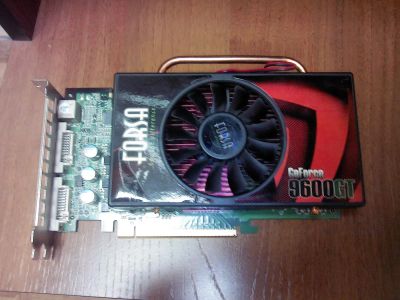Лот: 5707135. Фото: 1. GeForce 9600 GT 650Mhz PCI-E 2... Видеокарты
