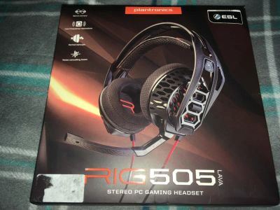 Лот: 10271801. Фото: 1. Plantronics RIG 505 Lava. Наушники, гарнитуры