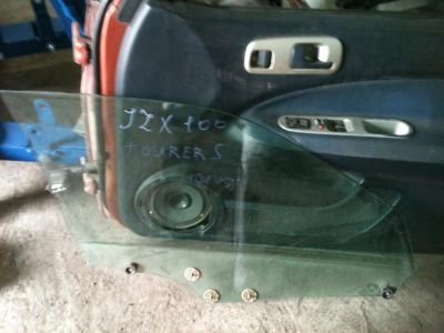 Лот: 4239947. Фото: 1. стекло левое переднее mark2 jzx100. Кузов