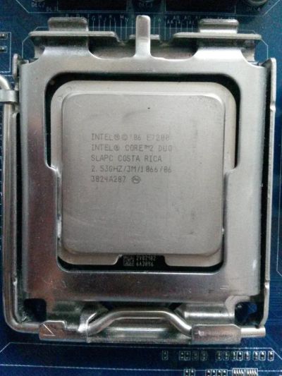 Лот: 10439123. Фото: 1. Процессор Intel Core 2 Duo, E7200... Процессоры