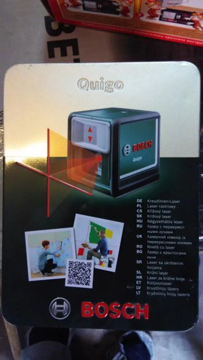Лот: 7970334. Фото: 1. Лазерный нивелир Bosch Quigo. Электроинструмент