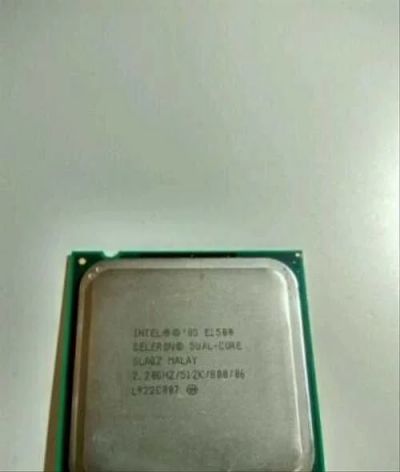 Лот: 18435630. Фото: 1. Процессор Intel e1500 core 2 duo... Процессоры