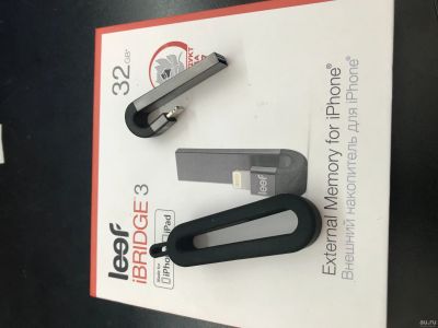 Лот: 13151428. Фото: 1. Флешка Leef ibridge 3 32GB. USB-флеш карты