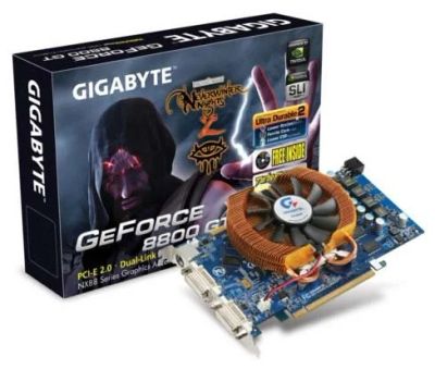 Лот: 3939556. Фото: 1. Видеокарта Gigabite GeForce 8800... Видеокарты