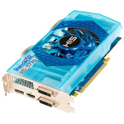 Лот: 11028643. Фото: 1. HIS Radeon HD 6770 IceQ X Turbo... Видеокарты
