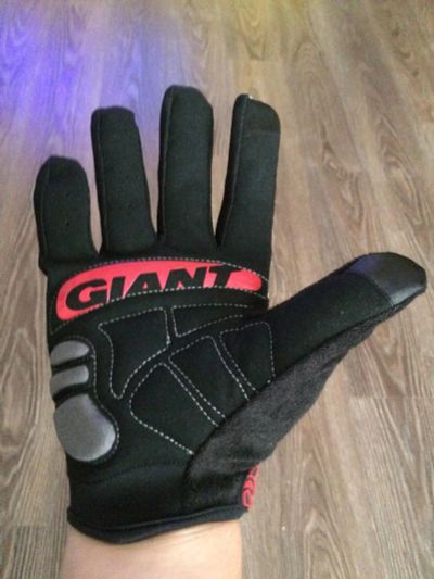 Лот: 8173663. Фото: 1. Перчатки Giant с гелевыми вставками. Перчатки