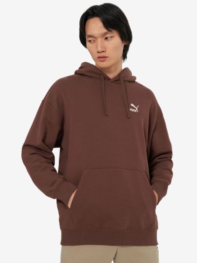 Лот: 23995756. Фото: 1. Худи мужское PUMA, Коричневый. Другое (спортивная одежда)