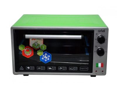 Лот: 13005673. Фото: 1. Мини печь ARTEL MD 3612E зеленая. Микроволновки, мини-печи