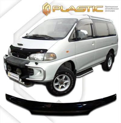 Лот: 13007177. Фото: 1. Дефлектор капота Mitsubishi Delica... Детали тюнинга