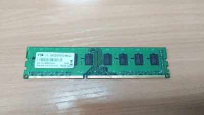 Лот: 17291185. Фото: 1. Память DDR3 4gb FoxLine 1333 mhz... Оперативная память