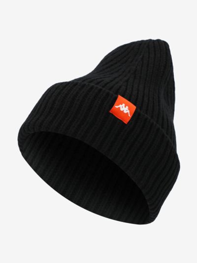 Лот: 25663646. Фото: 1. Шапка Kappa, Черный. Другое (спортивная одежда)