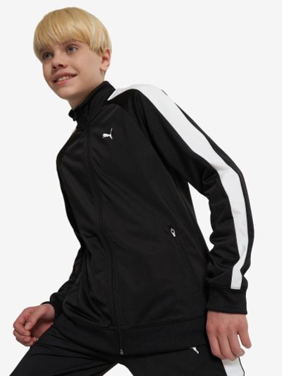 Лот: 25133341. Фото: 1. Толстовка для мальчиков PUMA T7... Легкие куртки, толстовки