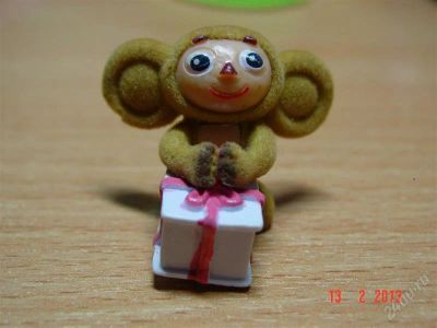 Лот: 2513273. Фото: 1. Чебурашка из шок.яйца - 2. Игрушки