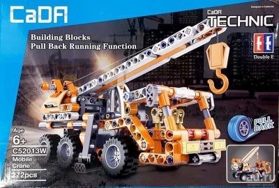 Лот: 15135697. Фото: 1. Конструктор Автокран, CaDA technic... Конструкторы