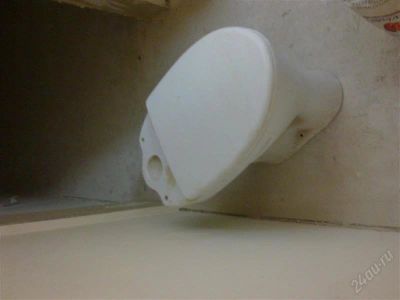 Лот: 2582124. Фото: 1. Унитаз с бочком новый с гофрой... Унитазы, биде