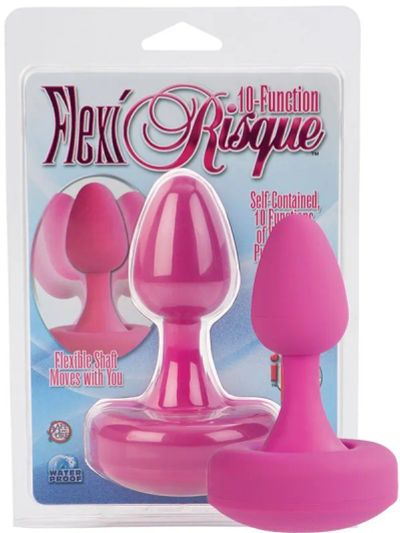 Лот: 22066897. Фото: 1. Анальная пробка Flexi Risque с... Игрушки