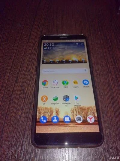 Лот: 13716709. Фото: 1. ZTE Blade V9 32gb black. Смартфоны