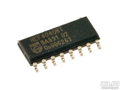 Лот: 13204492. Фото: 1. Микросхема HEF4040 ( HEF4040BT... Микросхемы
