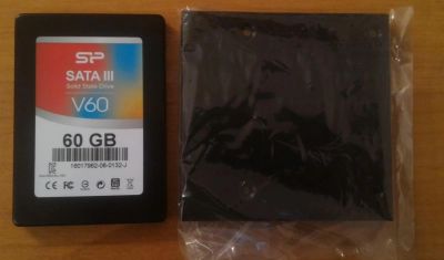 Лот: 8723094. Фото: 1. 60 Гб SSD-накопитель SiliconPower... SSD-накопители