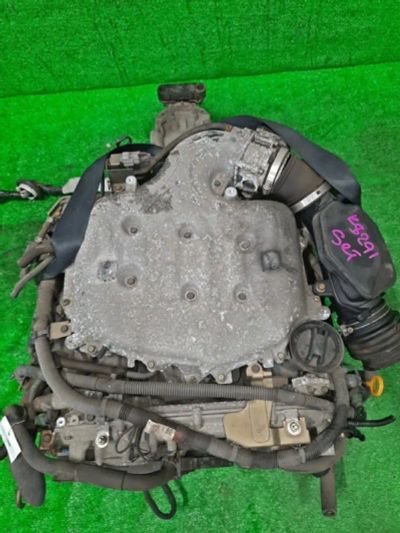 Лот: 16616751. Фото: 1. Двигатель Nissan Fuga PY50 VQ35DE... Двигатель и элементы двигателя