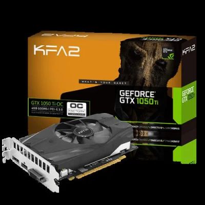 Лот: 10033580. Фото: 1. Видеокарта 4Гб GTX1050Ti KFA2... Видеокарты