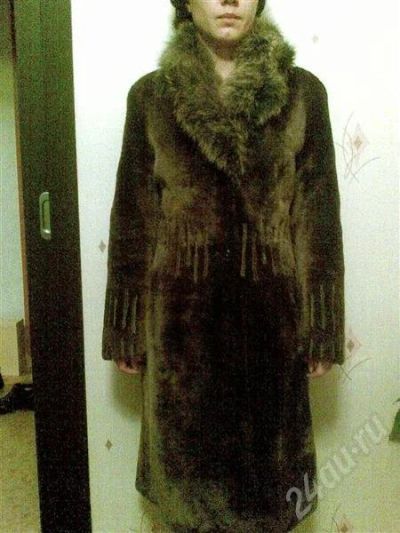 Лот: 631483. Фото: 1. Шуба мутоновая, р.44-46. Верхняя одежда