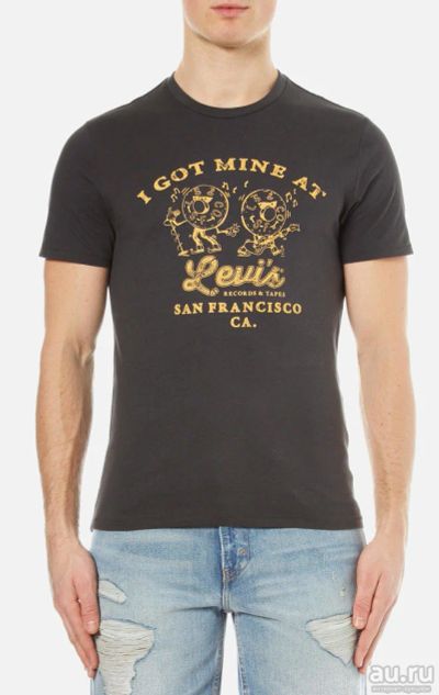 Лот: 10190725. Фото: 1. футболка Levis р XL пр-во Шриланка... Футболки, поло