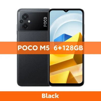 Лот: 19504633. Фото: 1. Смартфон Poco M5 6\128Гб \Black... Смартфоны