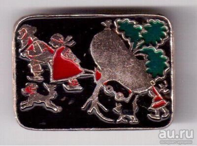 Лот: 8791895. Фото: 1. Знак: Сказка Репка. (пл. детские... Сувенирные