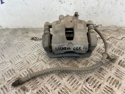 Лот: 24938891. Фото: 1. суппорт тормозной Hyundai Solaris... Тормозная система