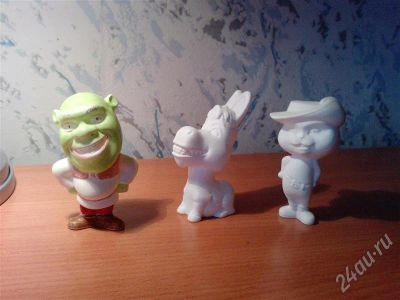 Лот: 537366. Фото: 1. Шрек и д.р. герои из Nesquik. Другое (дети растут)
