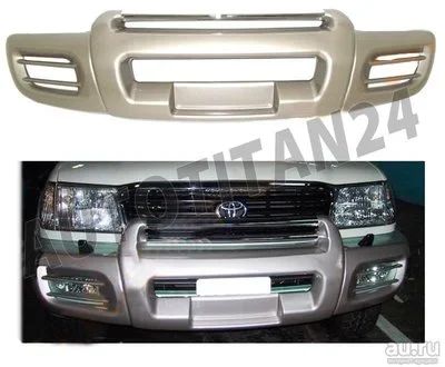 Лот: 13085314. Фото: 1. Накладка бампера Toyota Land Cruiser... Кузов