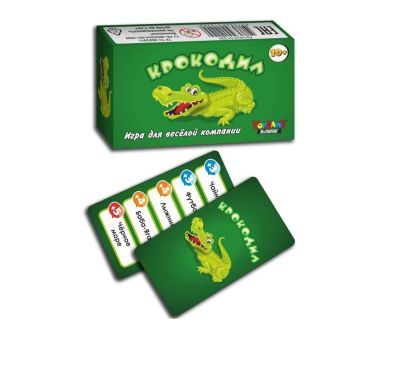 Лот: 17457136. Фото: 1. Настольная детская игра Крокодил. Настольные игры, карты