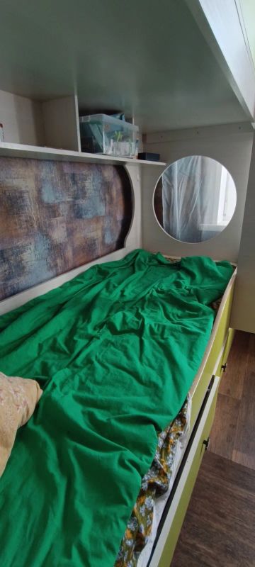 Лот: 20229050. Фото: 1. Двухьярустная детская кровать... Детские кровати и кроватки