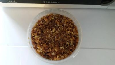 Лот: 4718510. Фото: 1. Забрус залитый медом 1 литр. Мёд, продукты пчеловодства