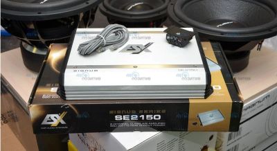 Лот: 7900173. Фото: 1. ESX SE2150 2-канальный усилитель... Усилители