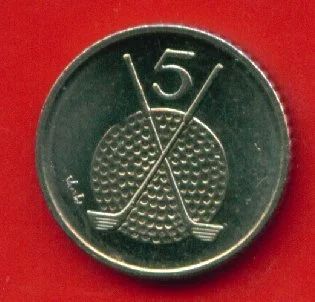 Лот: 9533475. Фото: 1. Остров Мэн 5 пенсов 1995 (1994... Великобритания и острова