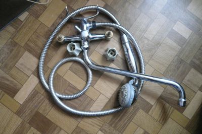 Лот: 15759883. Фото: 1. Смеситель в ванную. Смесители