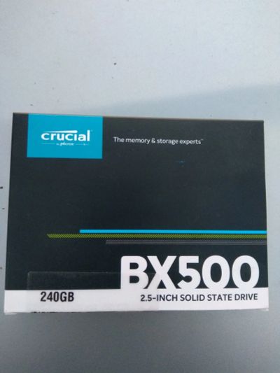 Лот: 13912173. Фото: 1. SSD Crucial BX500 240gb. SSD-накопители