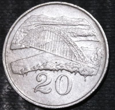 Лот: 14771071. Фото: 1. Экзотика с рубля (20267) Зимбабве. Остальные страны