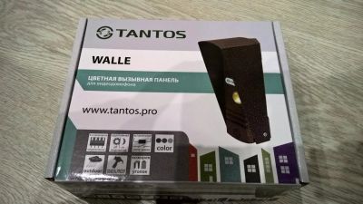 Лот: 6191295. Фото: 1. Цветная вызывная панель Tantos... Домофонные системы