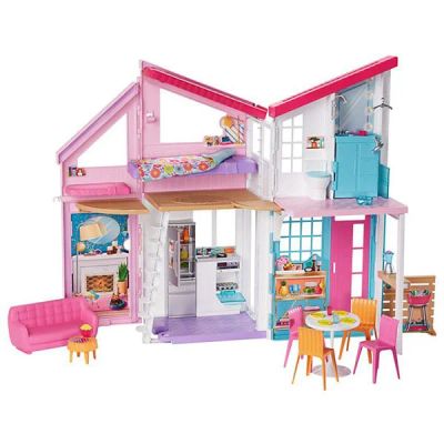 Лот: 16994491. Фото: 1. Mattel Barbie Барби Дом Малибу. Куклы и аксессуары